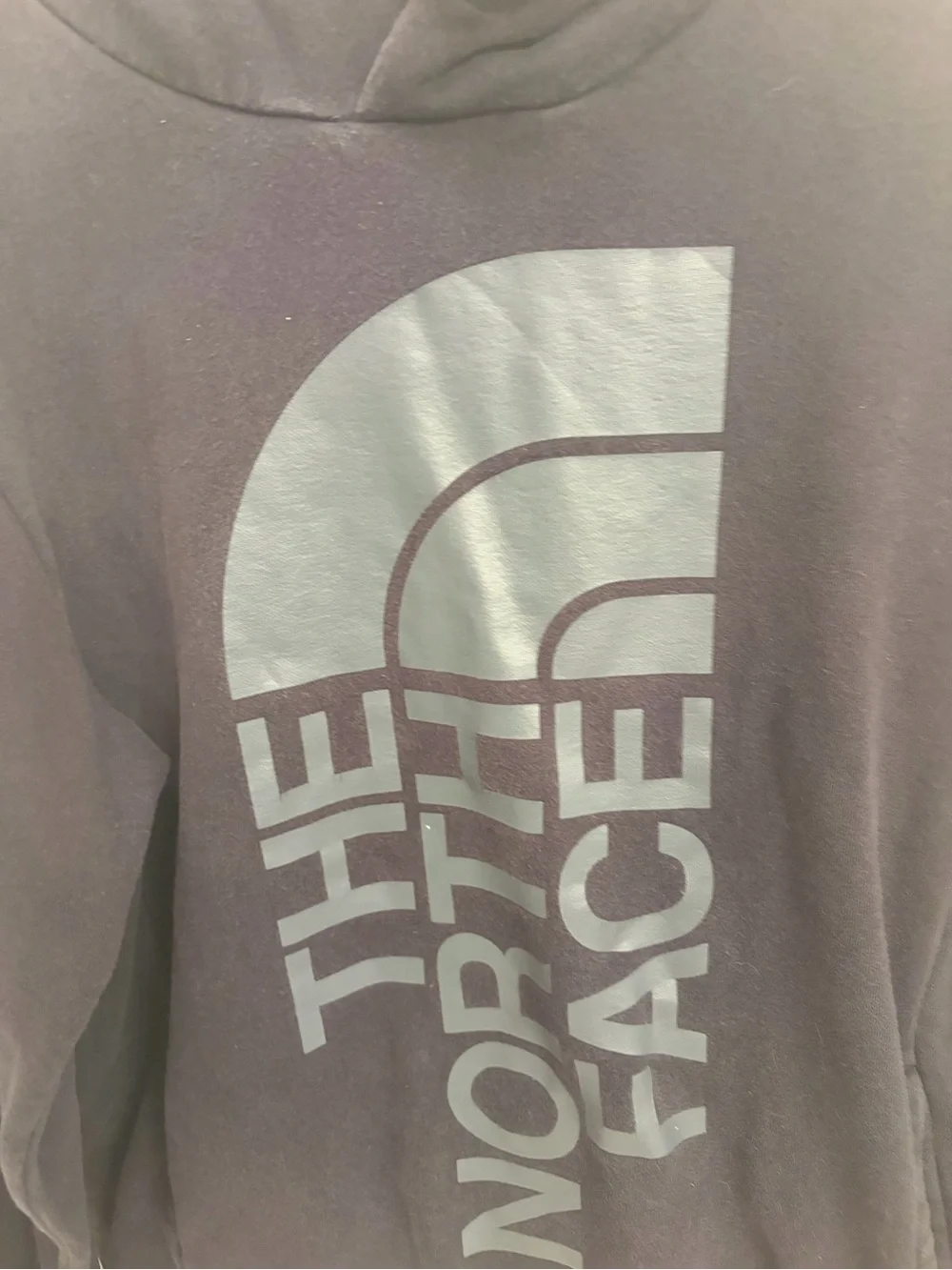 The North Face Men’s Black Pullover Hoodie with Large Logo medium